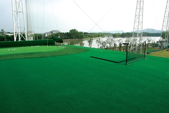 두 배 녹색 N/A와 PP 골프 인공적인 잔디 스포츠 뗏장 반대로 UV